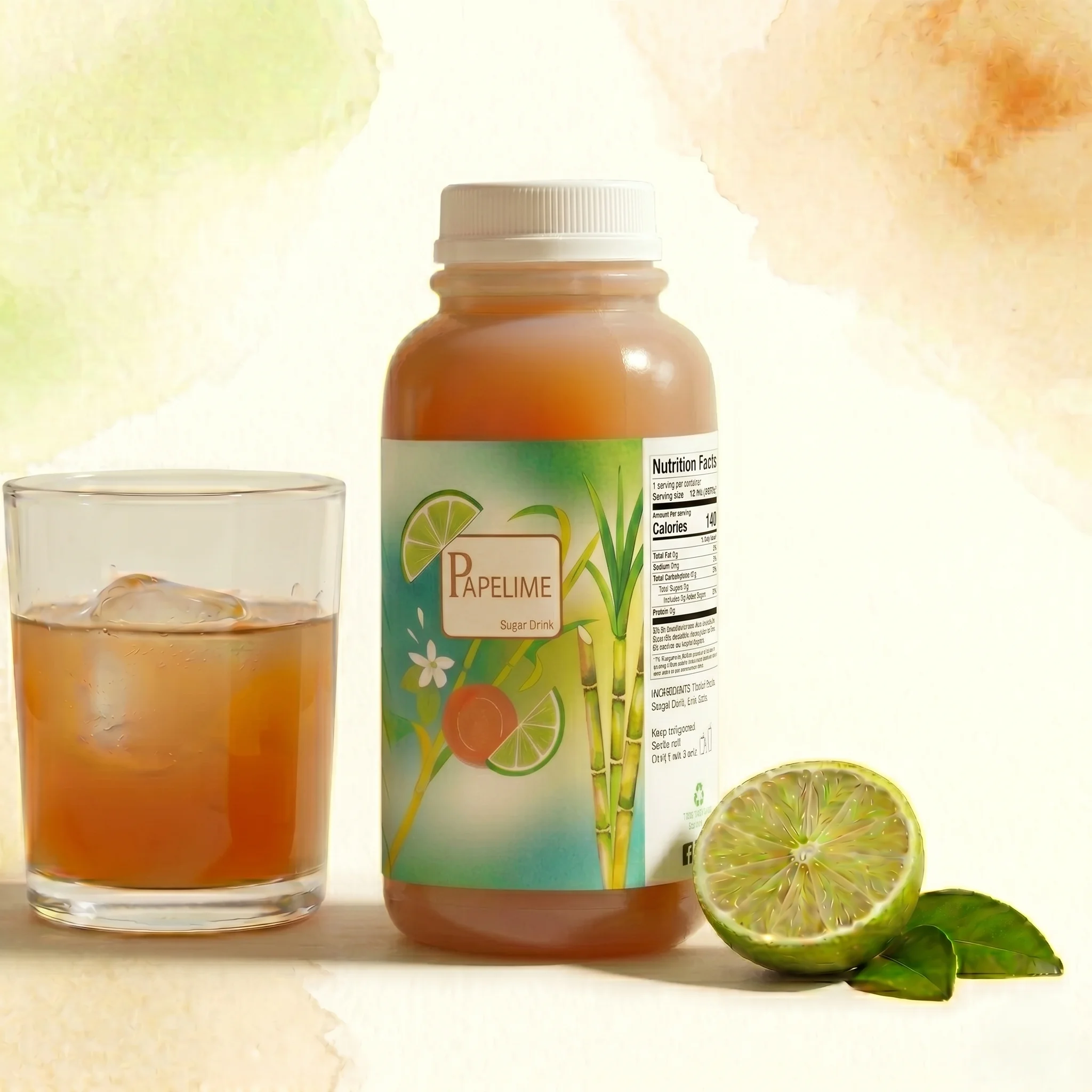 PAPELIME 12 oz bottle